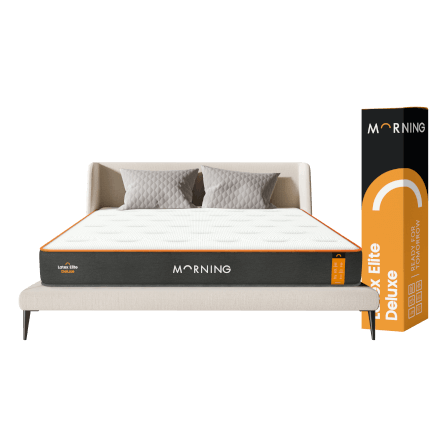 ที่นอนยางพาราแท้ เสริมพ็อกเก็ตสปริง 3.5ฟุต MORNING SLEEP LATEX ELITE DELUXE หนา 10 นิ้ว_0